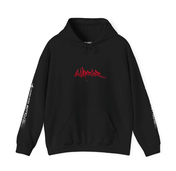 Premium Warrior Graphic Hoodie | Unisex Pullover Hoodie