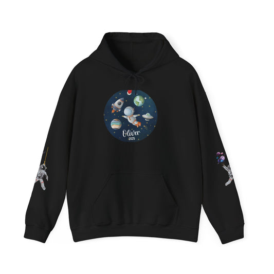 Premium Space Graphic Hoodie | Unisex Pullover Hoodie