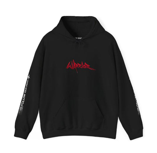 Premium Warrior Graphic Hoodie | Unisex Pullover Hoodie